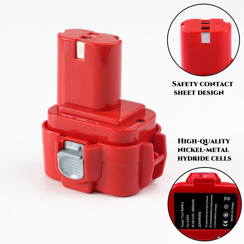 9.6V for Makita Battery 4.8AH  - đánh giá và giá Gold 6138