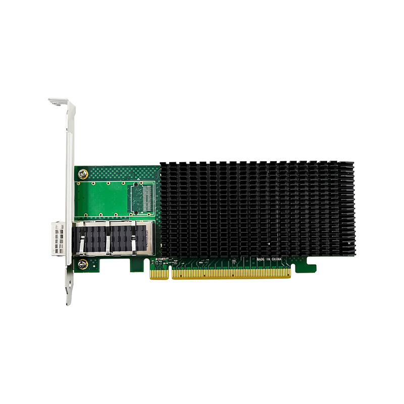 Single Port 100GbE QSFP28 Fibe - đánh giá và giá 100Gbe Qsfp28 Network Card