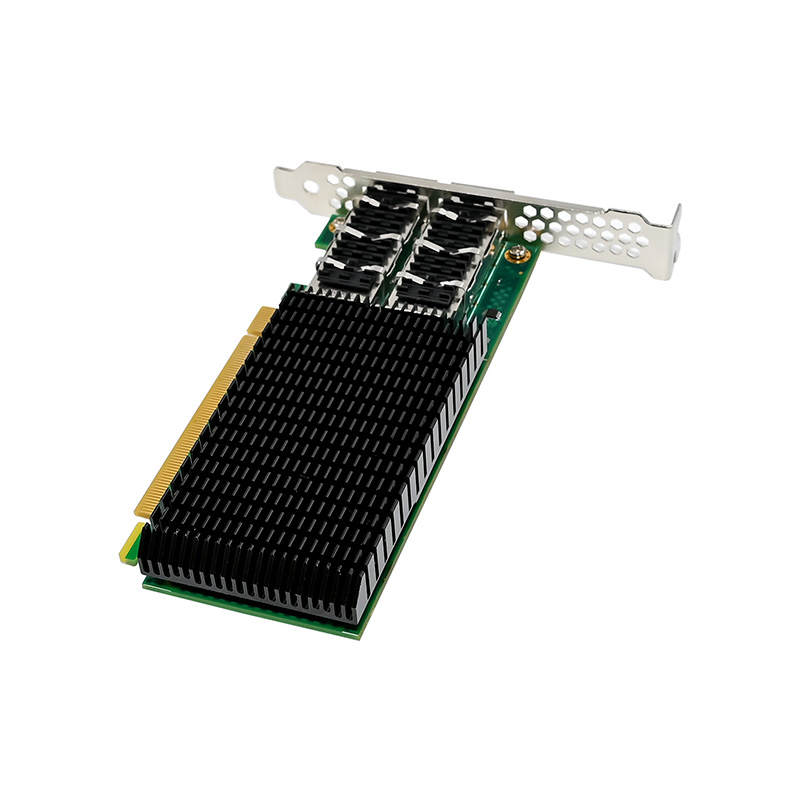 Dual Port 100GbE QSFP28 Fiber  - đánh giá và giá 100Gbe Qsfp28 Network Card