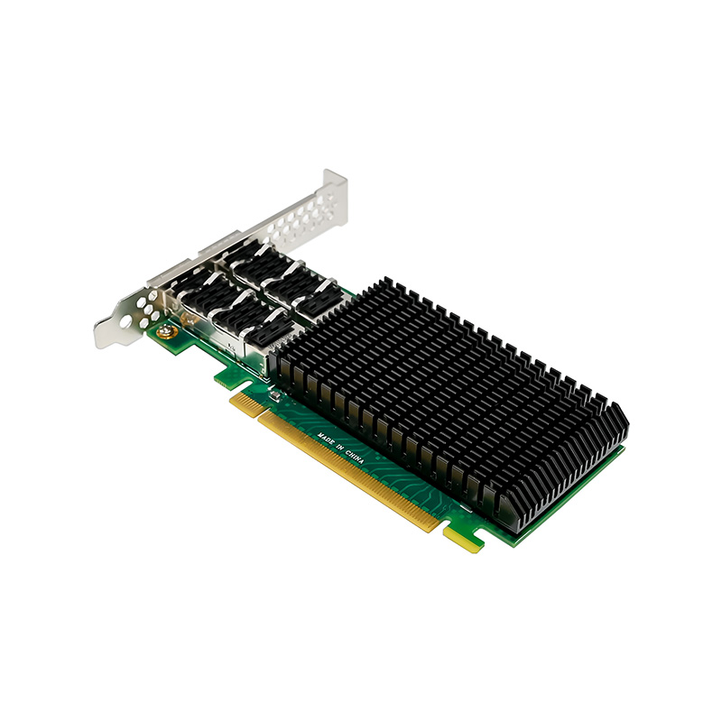 Dual Port 100GbE QSFP28 Fiber  - đánh giá và giá 100Gbe Qsfp28 Network Card